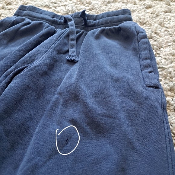 Under Armor | Navy blue white logo women's sweat pant / jogger - Picture 3 of 14